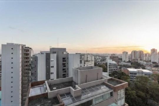 Vista da varanda de apartamento à venda com 1 quarto, 22m² em Vila Mariana, São Paulo
