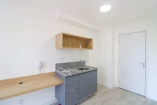 Studio de kitnet/studio para alugar com 1 quarto, 25m² em Jardim das Acacias, São Paulo