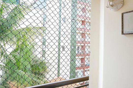 Varanda da sala de apartamento à venda com 2 quartos, 74m² em Santa Paula, São Caetano do Sul