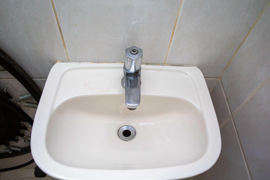 Banheiro de serviço de casa à venda com 4 quartos, 245m² em Campanário, Diadema