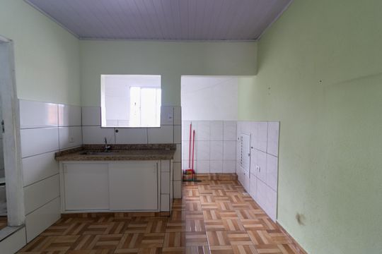 Cozinha de casa para alugar com 1 quarto, 35m² em Americanópolis, São Paulo