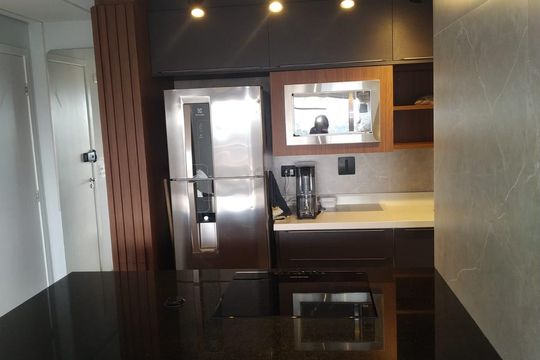 Cozinha de apartamento à venda com 2 quartos, 65m² em Vila Rosalia, Guarulhos