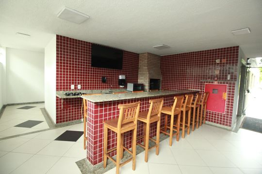 Churrasqueira de apartamento para alugar com 2 quartos, 54m² em Utinga, Santo André