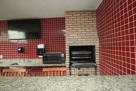 Churrasqueira de apartamento para alugar com 2 quartos, 54m² em Utinga, Santo André