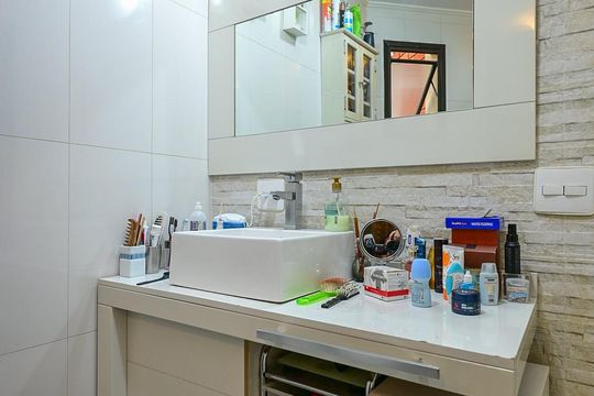 Banheiro de apartamento para alugar com 1 quarto, 72m² em Jardim Ampliacao, São Paulo