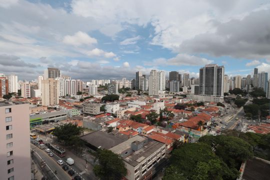 Vista da Sacada de apartamento à venda com 3 quartos, 106m² em Tatuapé, São Paulo