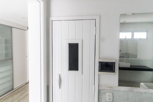 Saúna de casa de condomínio à venda com 4 quartos, 471m² em Residencial 18 do Forte, Santana de Parnaíba
