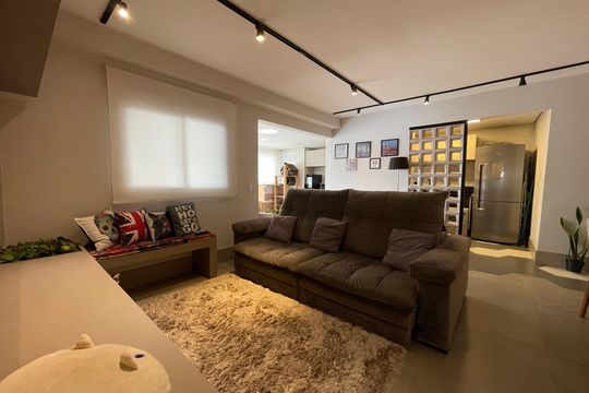 Sala de apartamento à venda com 2 quartos, 87m² em Jaguaré, São Paulo