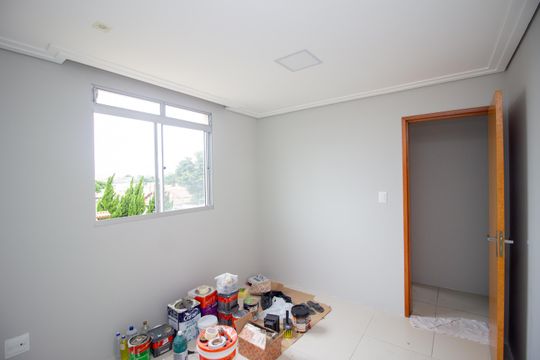 Quarto Suíte de apartamento à venda com 2 quartos, 60m² em Alvorada, Contagem