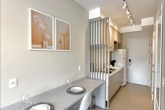 Studio de apartamento à venda com 1 quarto, 29m² em Santo Amaro, São Paulo