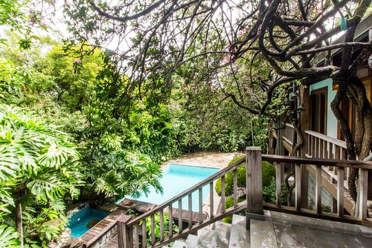 Vista da Varanda de casa de condomínio à venda com 5 quartos, 650m² em Alphaville, Santana de Parnaíba