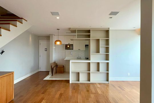 Sala de apartamento à venda com 2 quartos, 108m² em Pinheiros, São Paulo