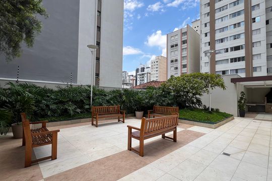 Área comum de apartamento à venda com 2 quartos, 108m² em Pinheiros, São Paulo