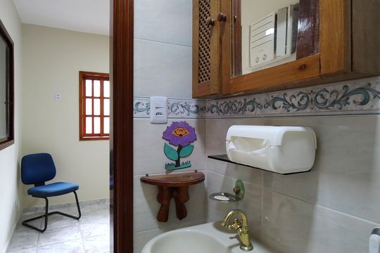 Banheiro da Suíte de casa à venda com 2 quartos, 120m² em Taquara, Rio de Janeiro