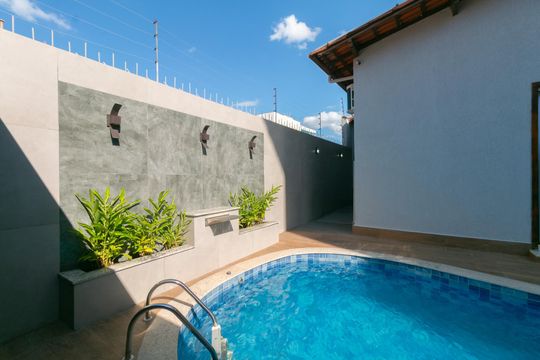 Área comum de casa à venda com 4 quartos, 360m² em Serrano, Belo Horizonte