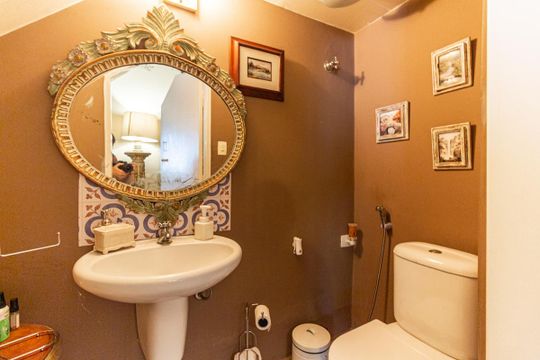 Lavabo de casa de condomínio à venda com 4 quartos, 200m² em Perdizes, São Paulo