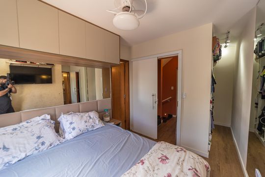 Quarto 2 de casa de condomínio à venda com 2 quartos, 115m² em Vila Ré, São Paulo