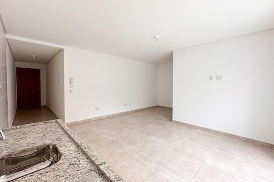 Cozinha de apartamento à venda com 2 quartos, 51m² em Jardim Copacabana, São Bernardo do Campo
