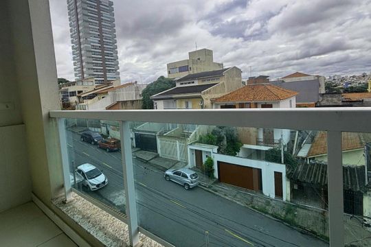 Sala/Cozinha - Sacada  de apartamento à venda com 2 quartos, 48m² em Jardim Copacabana, São Bernardo do Campo