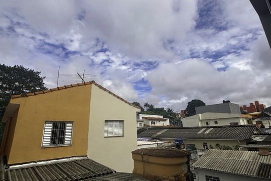 Varanda da Sala - Vista de apartamento à venda com 2 quartos, 48m² em Jardim Copacabana, São Bernardo do Campo