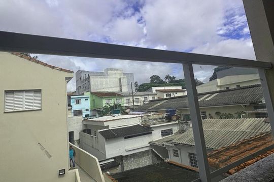 Varanda da Sala  de apartamento à venda com 2 quartos, 48m² em Jardim Copacabana, São Bernardo do Campo