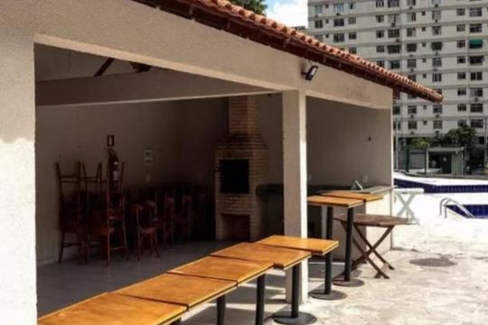 Área externa de apartamento à venda com 2 quartos, 45m² em Engenho de Dentro, Rio de Janeiro