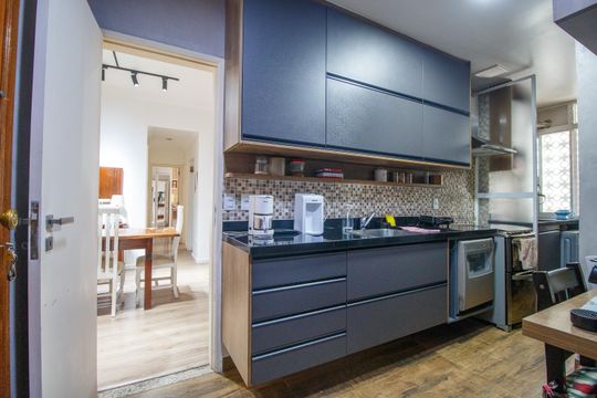 Cozinha de apartamento à venda com 2 quartos, 96m² em Tijuca, Rio de Janeiro