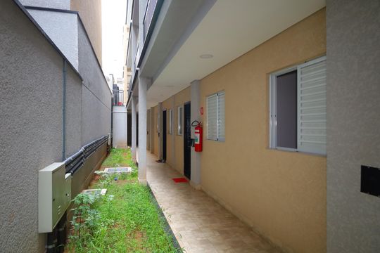 Área comum - Saguão do andar de apartamento à venda com 2 quartos, 35m² em Vila Campanela, São Paulo
