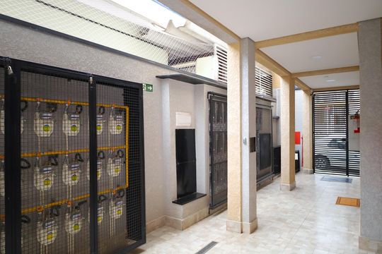 Área comum - Saguão do prédio de apartamento à venda com 2 quartos, 35m² em Vila Campanela, São Paulo