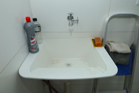 Área de Serviço de apartamento à venda com 2 quartos, 35m² em Vila Campanela, São Paulo