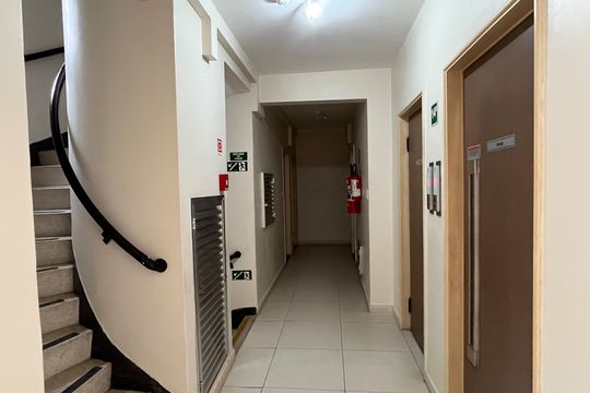 Área comum de apartamento para alugar com 1 quarto, 40m² em Embaré, Santos