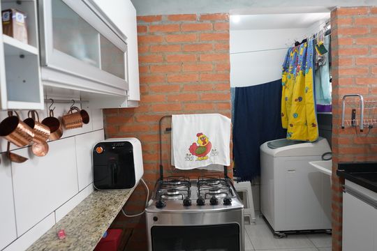 Cozinha de apartamento à venda com 3 quartos, 73m² em Mooca, São Paulo