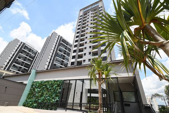Fachada do Prédio de apartamento à venda com 2 quartos, 55m² em Taquaral, Campinas