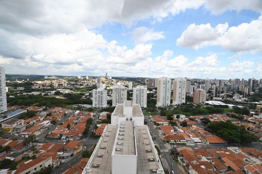 Área comum - Academia - Vista de apartamento à venda com 2 quartos, 55m² em Taquaral, Campinas