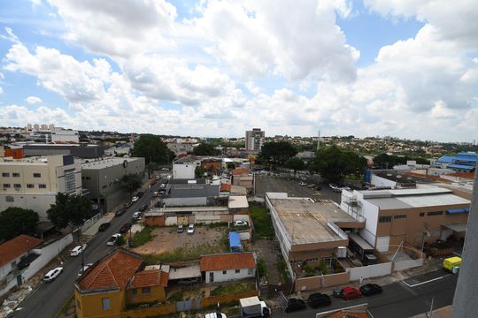 Quarto Suíte - Vista de apartamento à venda com 1 quarto, 55m² em Taquaral, Campinas