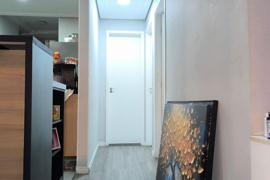 Sala de apartamento à venda com 2 quartos, 51m² em Vila Nogueira, Diadema