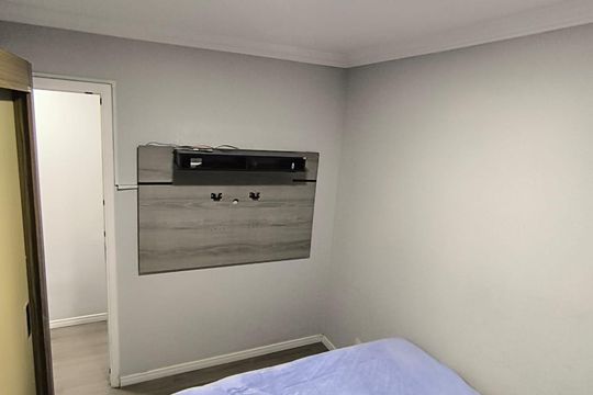 Quarto de apartamento à venda com 2 quartos, 51m² em Vila Nogueira, Diadema