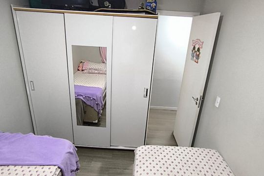 Quarto de apartamento à venda com 2 quartos, 51m² em Vila Nogueira, Diadema