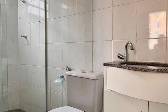 banho de apartamento à venda com 4 quartos, 67m² em Santa Efigênia, Belo Horizonte