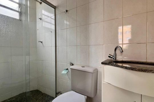 banho de apartamento à venda com 4 quartos, 67m² em Santa Efigênia, Belo Horizonte