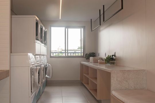 Área comum - Lavanderia de apartamento à venda com 3 quartos, 78m² em Vila Monte Alegre, São Paulo