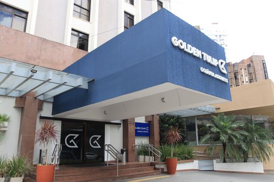 Fachada de apartamento à venda com 1 quarto, 40m² em Setor Oeste, Goiânia