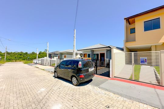 Vista da Rua de casa para alugar com 2 quartos, 102m² em Forquilhas, São José