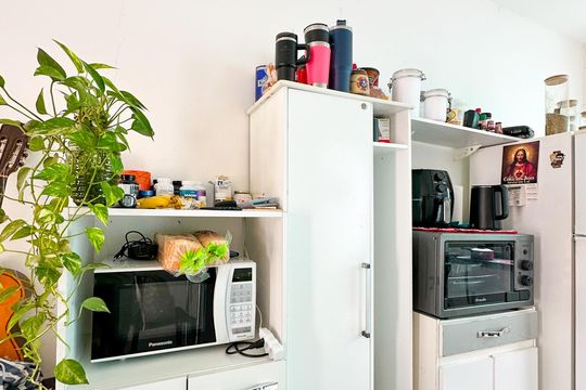 Cozinha de apartamento para alugar com 2 quartos, 70m² em Ingleses Norte, Florianópolis