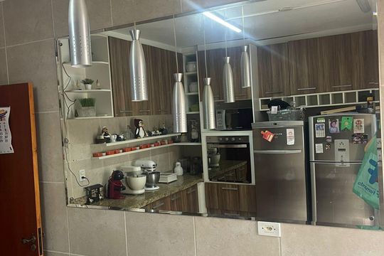 Cozinha de casa de condomínio para alugar com 2 quartos, 200m² em Jardim da Gloria, Cotia