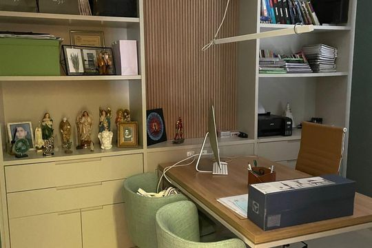 Quarto de casa de condomínio à venda com 4 quartos, 650m² em Residencial Tambore Iii, Santana de Parnaíba