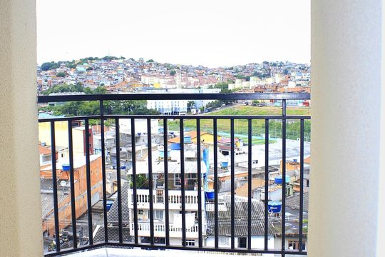 Varanda de apartamento à venda com 2 quartos, 52m² em Parque Jurema, Guarulhos