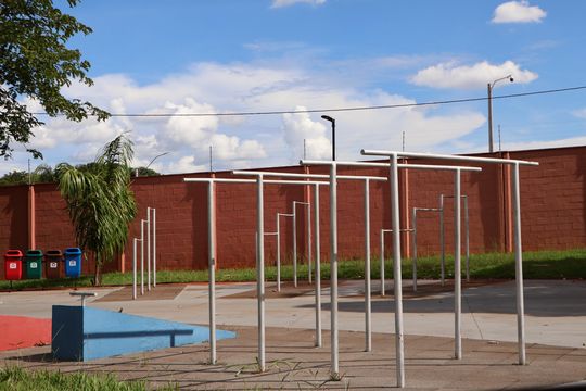 Área comum de casa de condomínio para alugar com 3 quartos, 181m² em Alphaville Araguaia, Goiânia