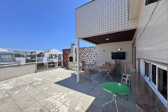 Terraço de apartamento à venda com 3 quartos, 183m² em Recreio dos Bandeirantes, Rio de Janeiro