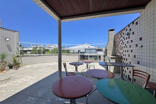 Terraço de apartamento à venda com 3 quartos, 183m² em Recreio dos Bandeirantes, Rio de Janeiro